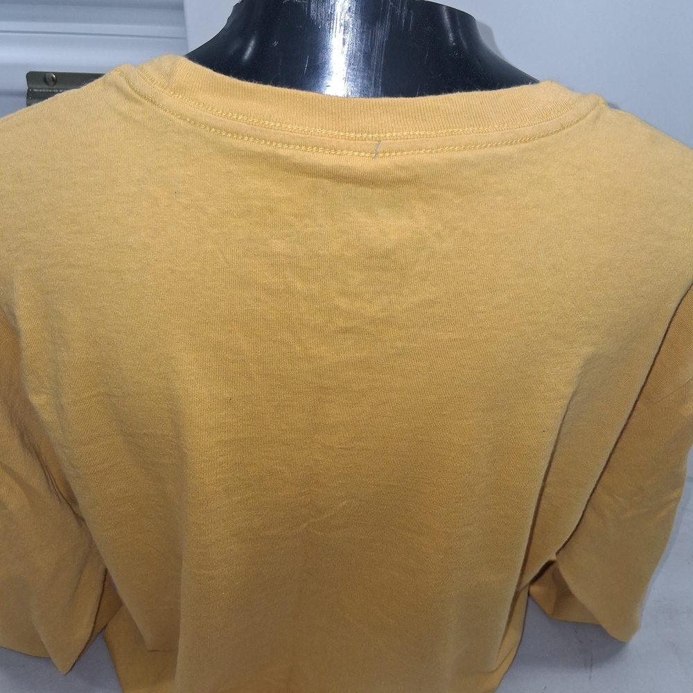 Wu-Tang Clan MARVEL BLACK PANTHER Yellow Long Sleeve Graphic Tee - Picture 5 of 7
